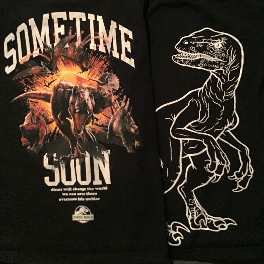 Jurassic World Park t-shirts kids